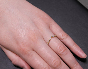 Yellow Gold Contour Band