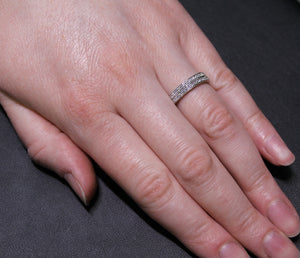 Double Row Eternity Ring