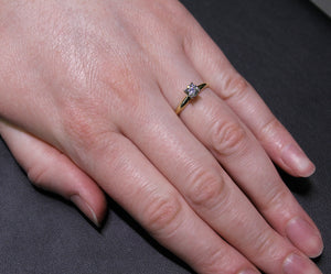 Yellow Gold Solitaire