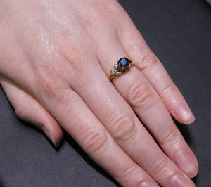 Oceana Blue Sapphire Ring