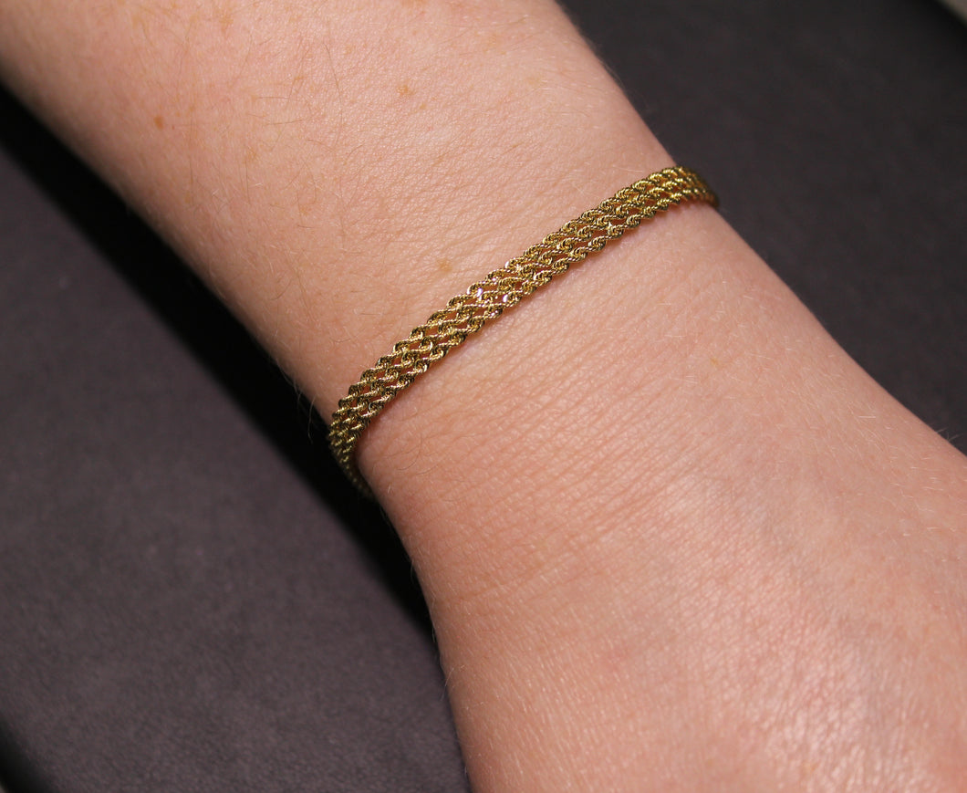 7 Inch Triple Rope Bracelet