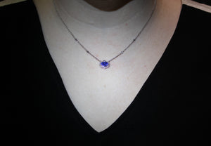 Gorgeous Blue Sapphire Necklace