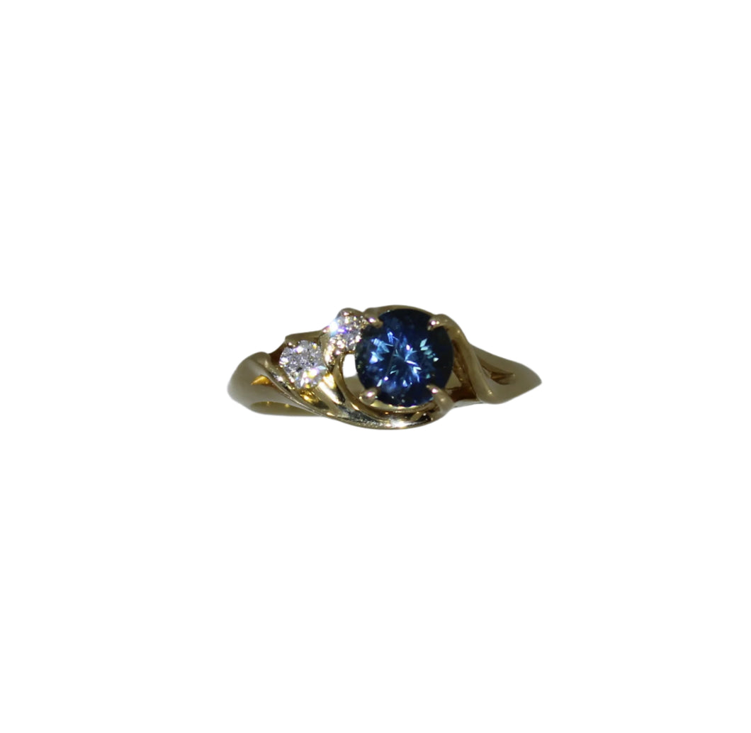 Oceana Blue Sapphire Ring