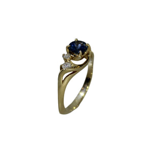 Oceana Blue Sapphire Ring