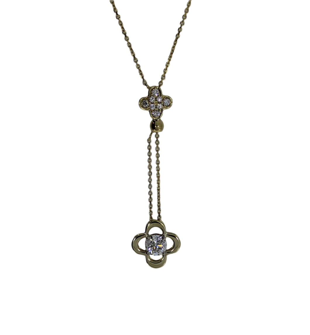 Adjustable Diamond Pendant