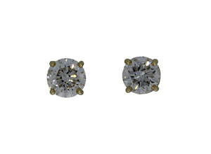 Two Carat Plus Lab Grown Studs