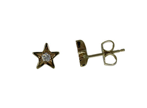 All Star Studs in Yellow Gold