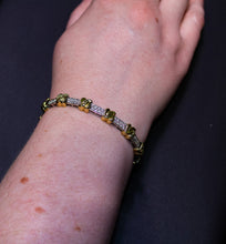 Load image into Gallery viewer, Two Tone Estate Bracelet
