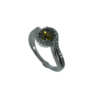 Gorgeous! Elma Gil Brown Diamond Ring