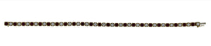 Vintage Look Ruby & Diamond Bracelet