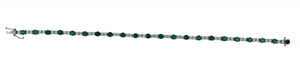 Breathtaking Emerald and Diamond Bracelet