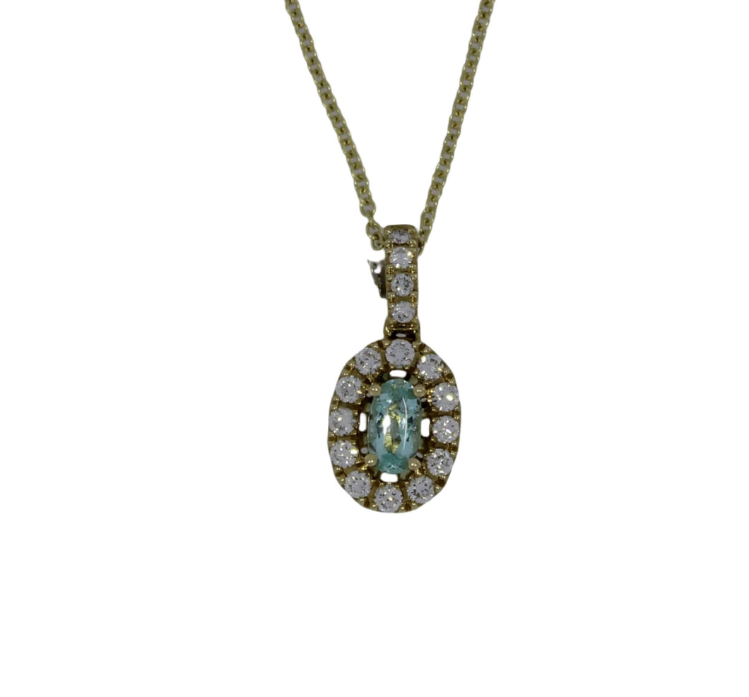 Paraiba Tourmaline Pendant