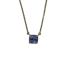 Load image into Gallery viewer, Sparkling Lavender Blue Sapphire Pendant
