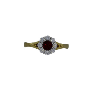 Spark Creations Ruby Ballerina Ring