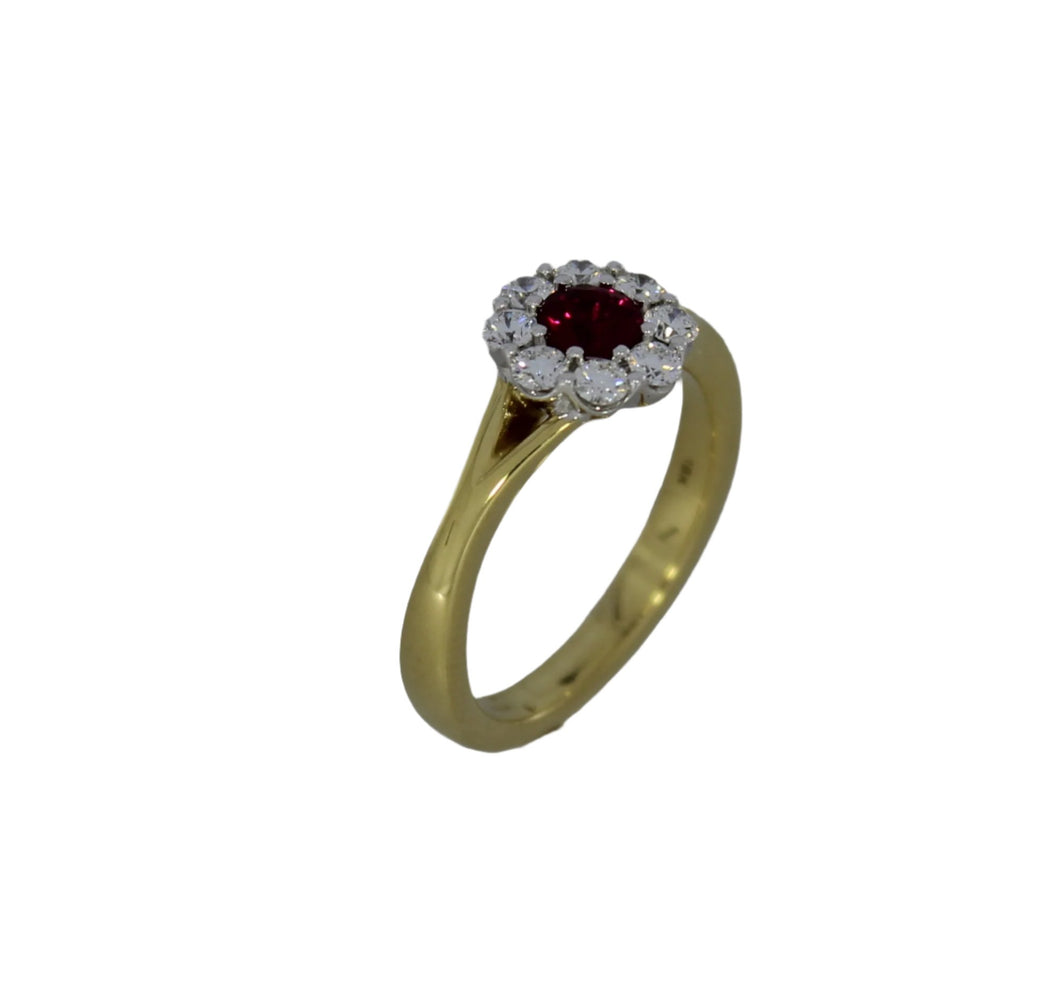 Spark Creations Ruby Ballerina Ring