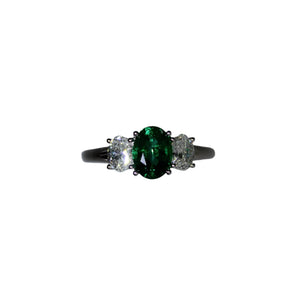 Spark Creations One-of-a-Kind Emerald Ring