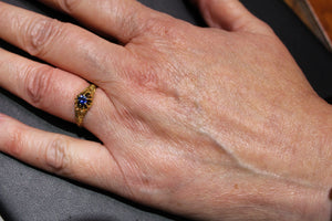 New Vintage Sapphire Ring