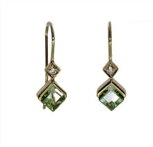 Load image into Gallery viewer, Mint Tourmaline Earrings
