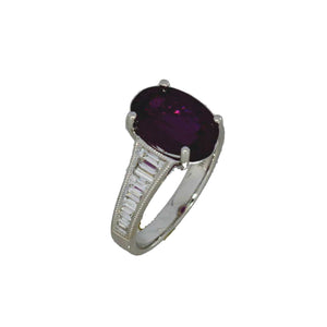Great Grape Garnet Ring
