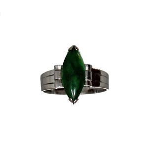 Jade Marquise Ring