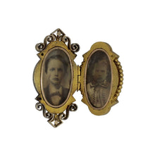 Load image into Gallery viewer, Antique Locket Brooch
