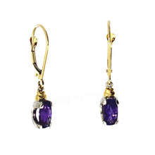 Load image into Gallery viewer, Amethyst Earring/Pendant Set
