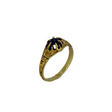 Load image into Gallery viewer, New Vintage Sapphire Ring
