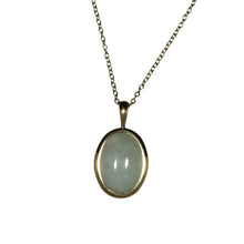 Load image into Gallery viewer, Oval Jade Pendant
