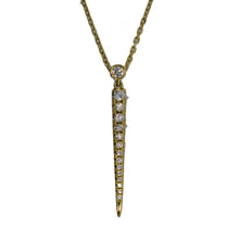 Load image into Gallery viewer, Yellow Gold Spike Pendant
