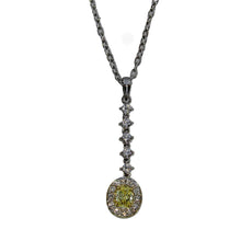 Load image into Gallery viewer, Yellow and &quot;White&quot; Diamond Pendant
