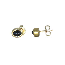 Load image into Gallery viewer, Cat&#39;s Eye Alexandrite Studs
