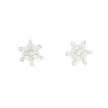 Load image into Gallery viewer, Snowflake Stud Earrings
