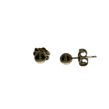Load image into Gallery viewer, 4 mm 14 kt Yellow Gold Ball Studs
