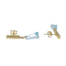 Load image into Gallery viewer, Swiss Blue Topaz Dangles
