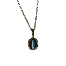 Load image into Gallery viewer, Cat&#39;s Eye Blue Tourmaline Pendant
