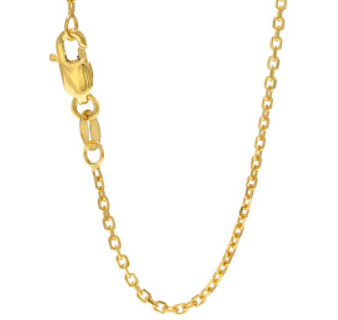 1.5 mm Cable Chain in 14 kt Yellow Gold