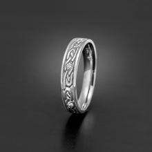 Load image into Gallery viewer, Studio 311 Narrow Infinity Knot With Gemstones Wedding Band
