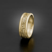 Load image into Gallery viewer, Studio 311 Narrow Self-Bordered Starry Night Wedding Band
