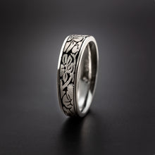 Load image into Gallery viewer, Studio 311 Narrow Cherry Blossom Wedding Band
