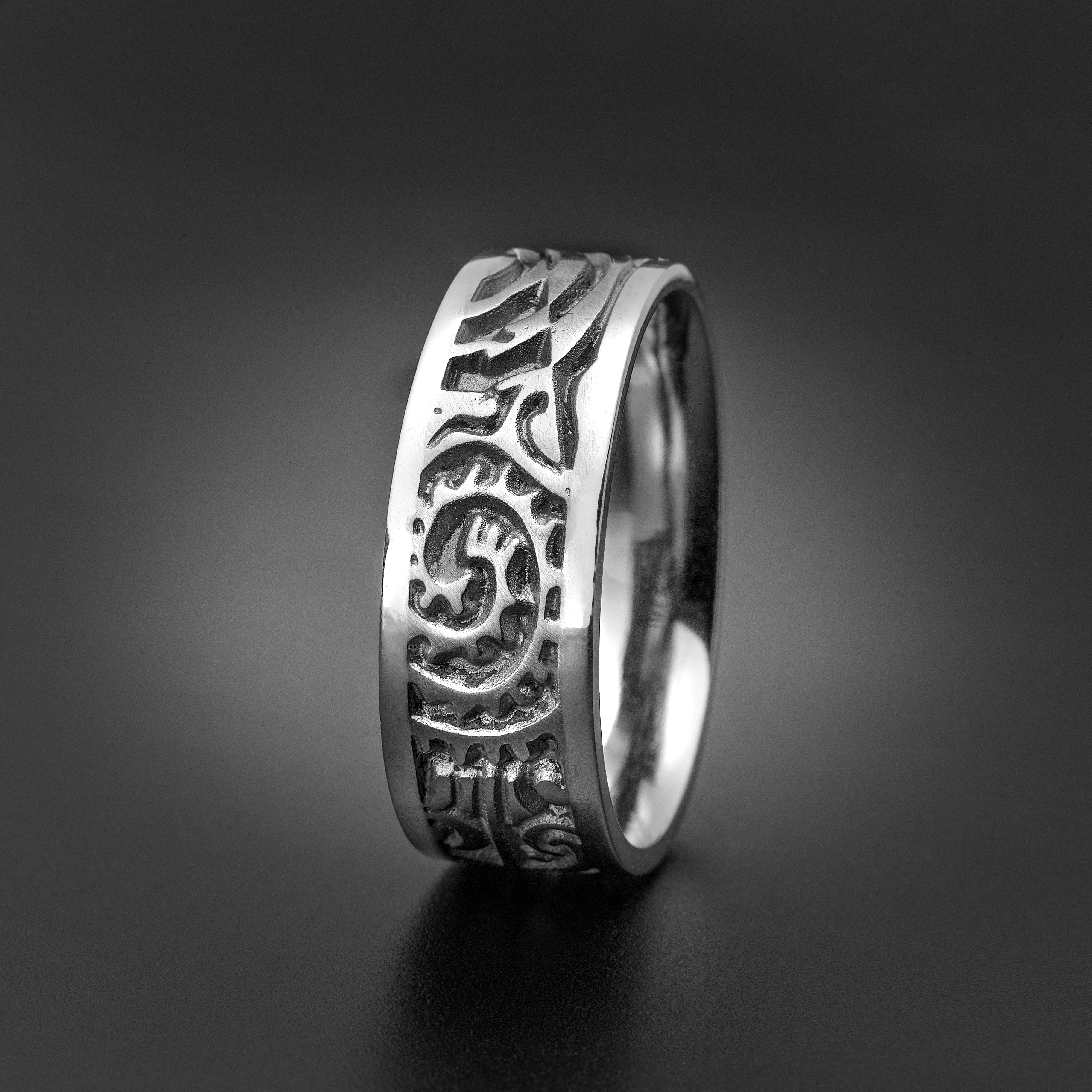 Studio 311 Wide Maori Wedding Band – Olufson Designs LLC