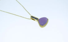 Load image into Gallery viewer, Locally Sourced Holly Blue Agate Pendant
