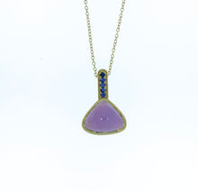 Load image into Gallery viewer, Locally Sourced Holly Blue Agate Pendant
