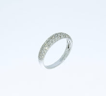Load image into Gallery viewer, Platinum Diamond Pave Band
