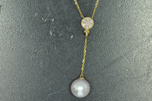 Load image into Gallery viewer, Adjustable Pearl Drop Pendant
