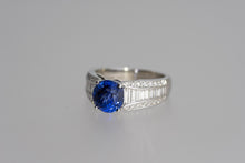 Load image into Gallery viewer, Drop Dead Gorgeous Blue Sapphire Ring
