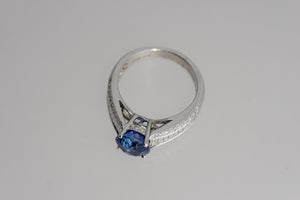 Drop Dead Gorgeous Blue Sapphire Ring