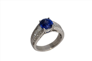 Drop Dead Gorgeous Blue Sapphire Ring