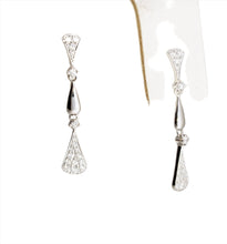 Load image into Gallery viewer, Pave Diamond Dangles
