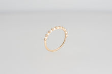 Load image into Gallery viewer, Stackable Diamond Band: 14K Rose Gold
