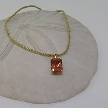 Load image into Gallery viewer, Shimmery Sunstone pendant
